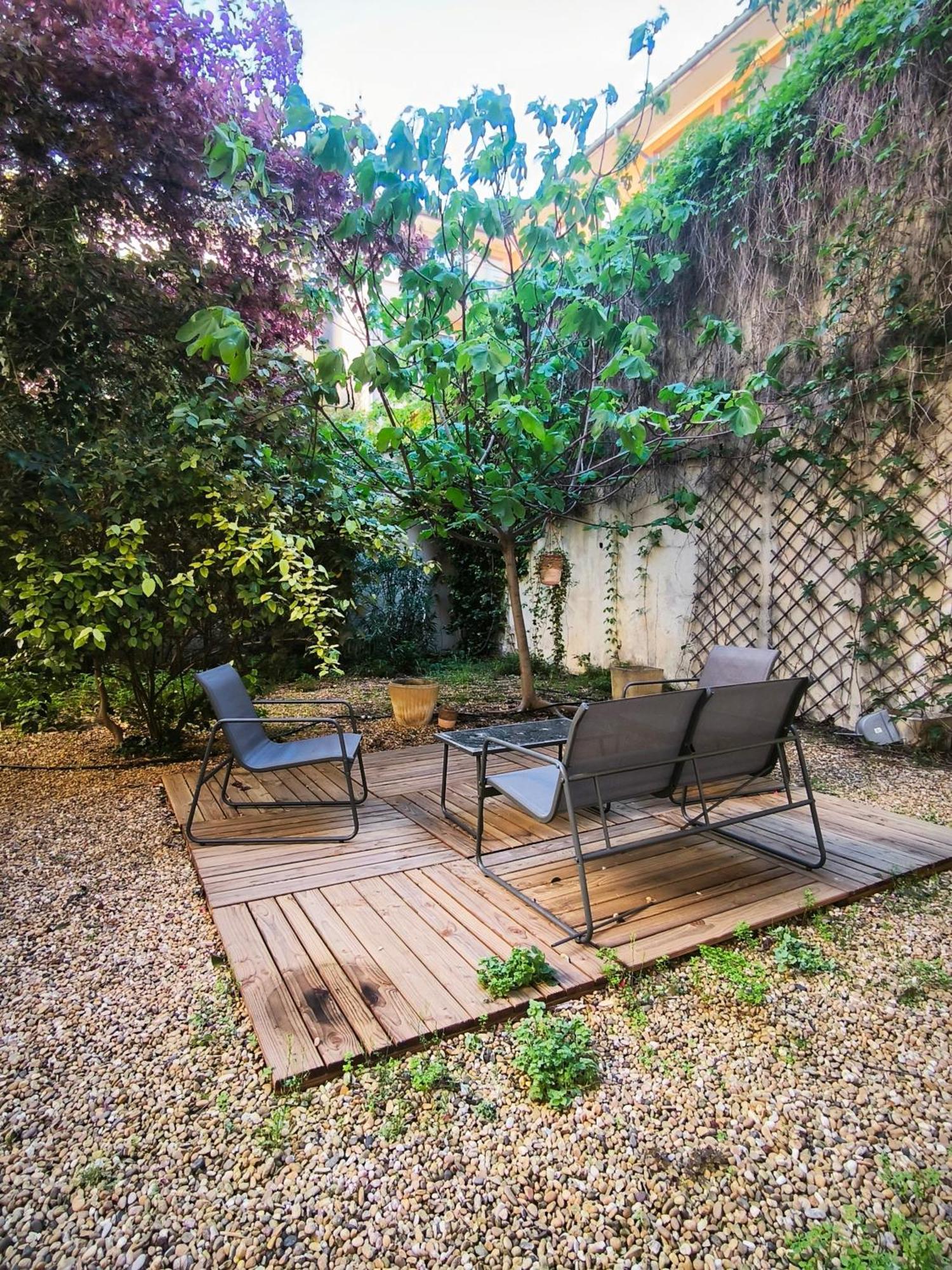 Superbe Appartement Avec Jardin Quart Mazarin Aix-en-Provence Buitenkant foto