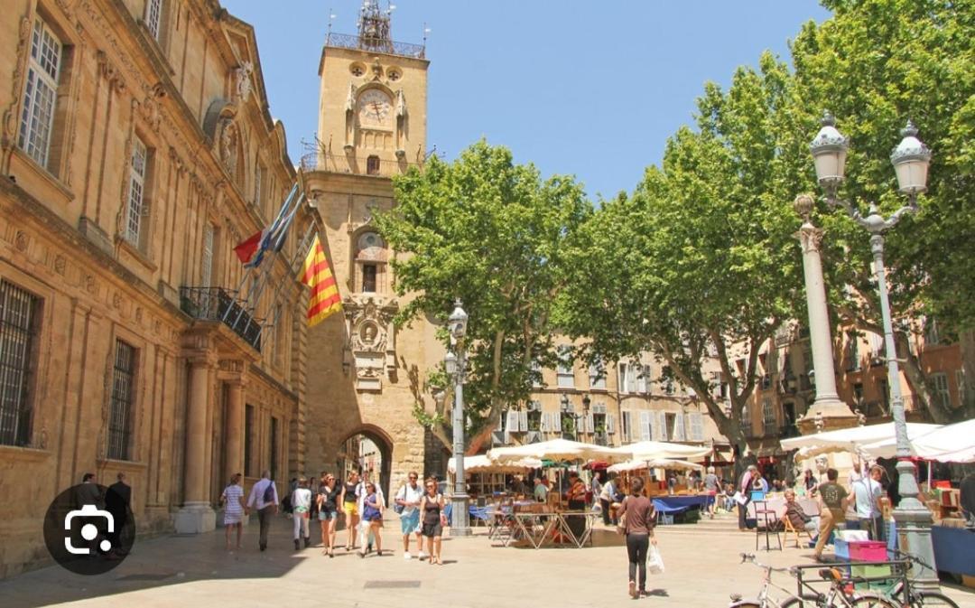 Superbe Appartement Avec Jardin Quart Mazarin Aix-en-Provence Buitenkant foto